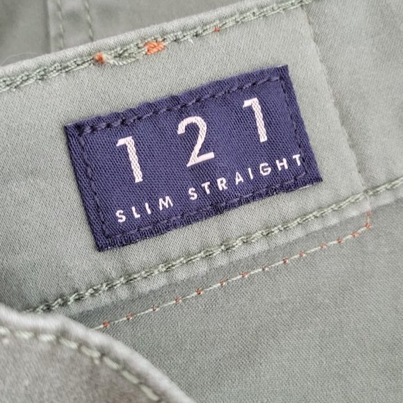 LUCKY BRAND 121 heritage slim straight leg pants Sz 38 NEW - Picture 5 of 7